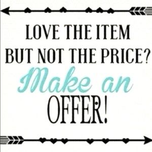 Make an offer!! 🎉🎉